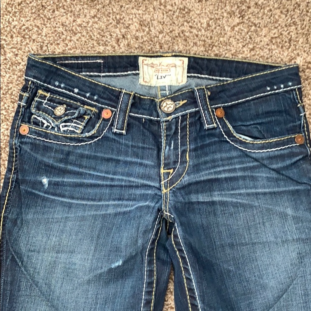 Big Star Liv jeans. Size 28L. Boot cut jeans.